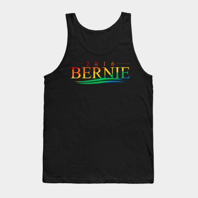 Bernie 2016 Colorful Tank Top by OfficialSupply